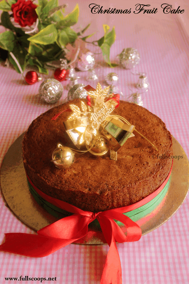 Christmas Fruit Cake / Plum Cake