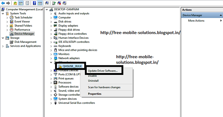 Qhsusb dload driver download