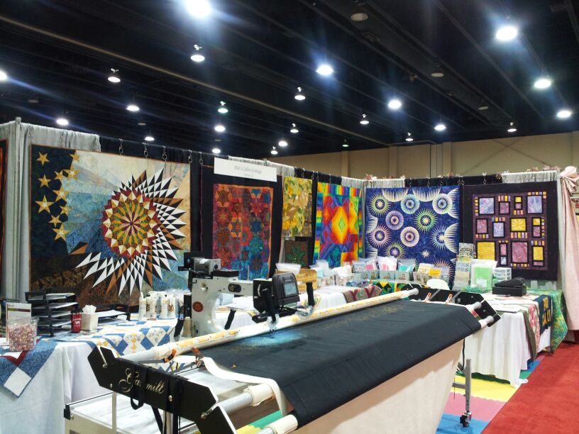 Regina Carter Quilts: Sewing Expo March 2012