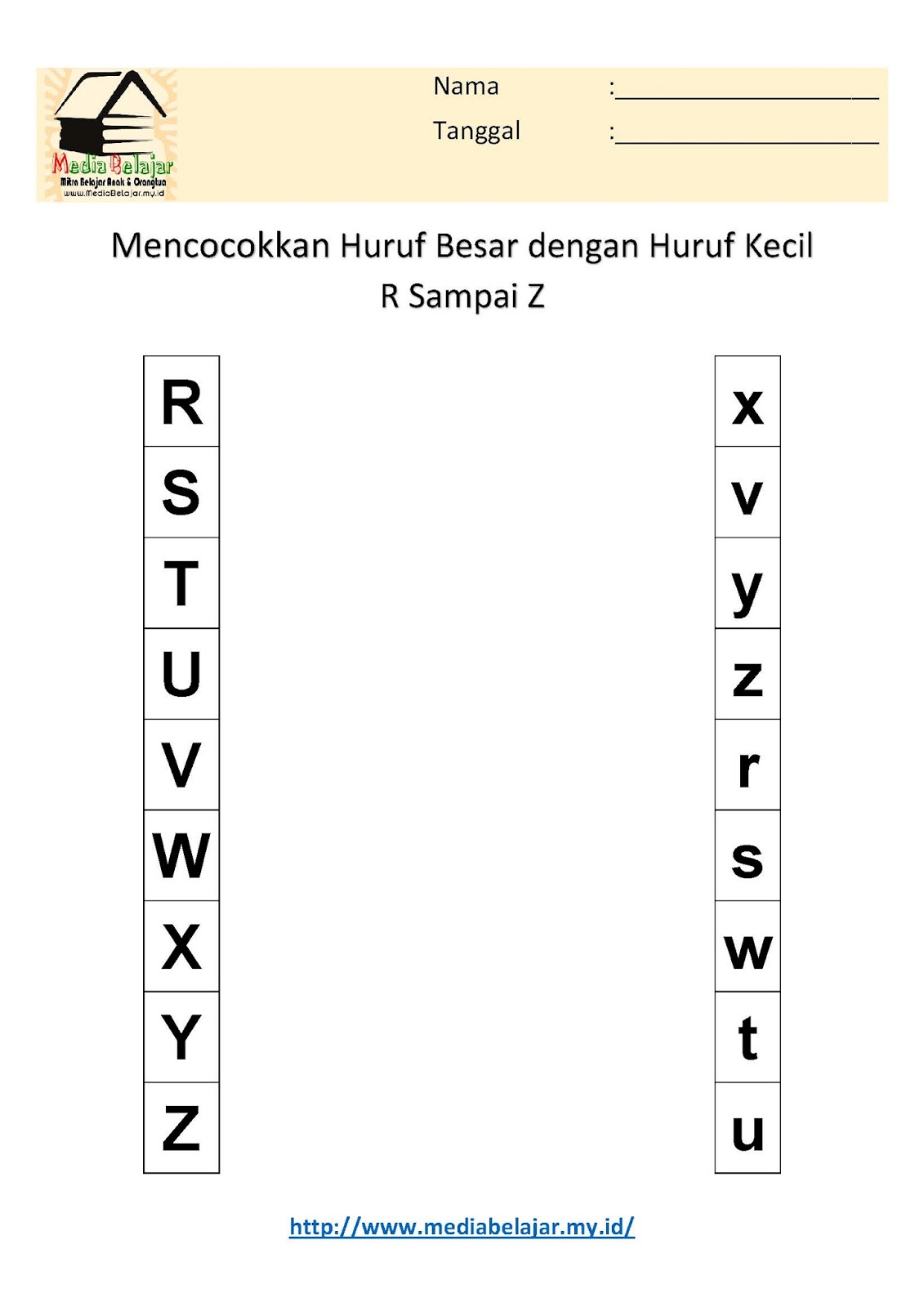 Latihan Huruf Besar Dan Kecil