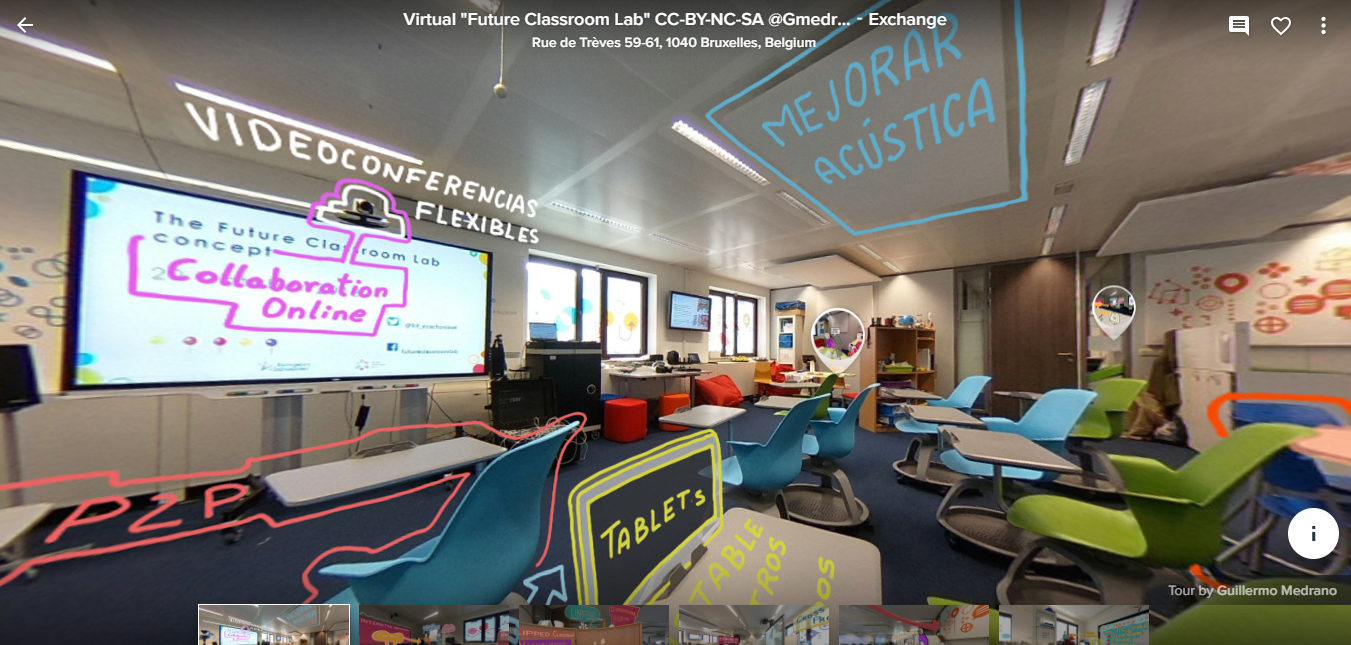 espacios de aprendizaje tecnificados, NBIC & Mi universidad poética Virtual "Future Classroom