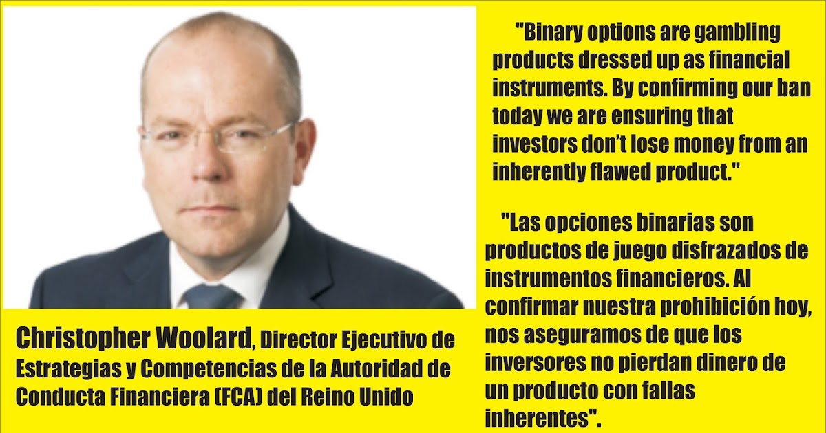 Esma prohibicion opciones binarias