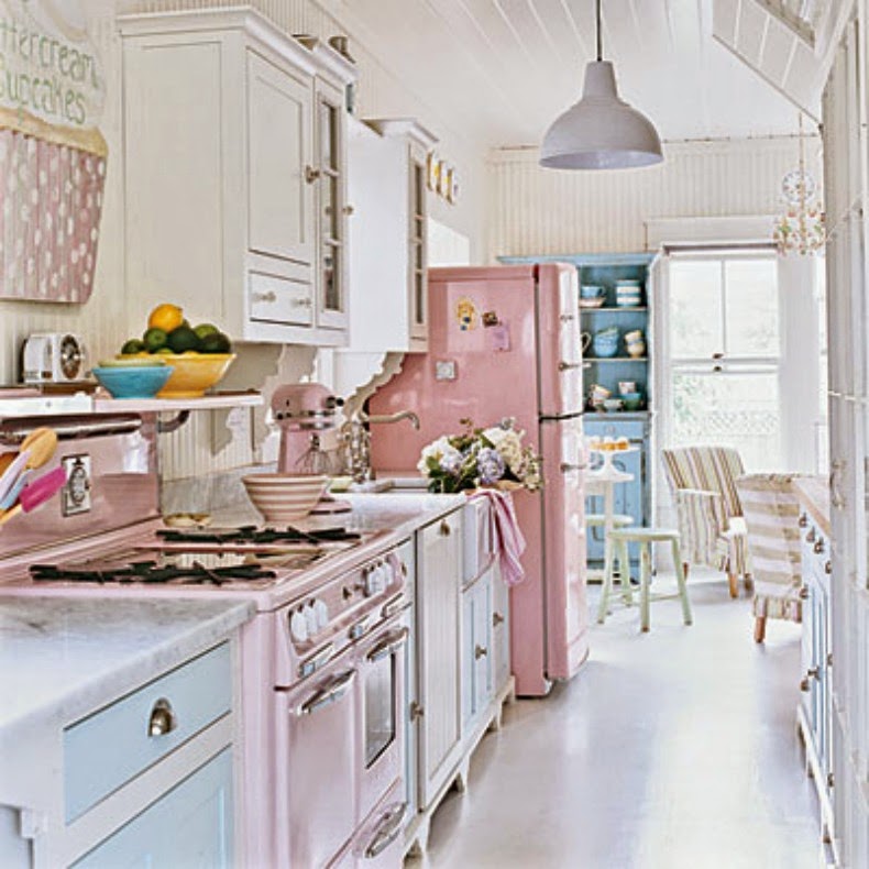 Cucine dall'atmosfera retrò