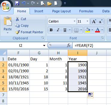 Mengenal Fungsi Day Month Year Dan Date Pada Microsoft Excel Teknologi Informasi