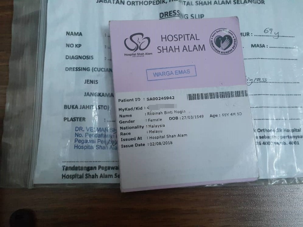 Blog Han Tukar Appointment Hospital & Follow Up Check Up di Hospital