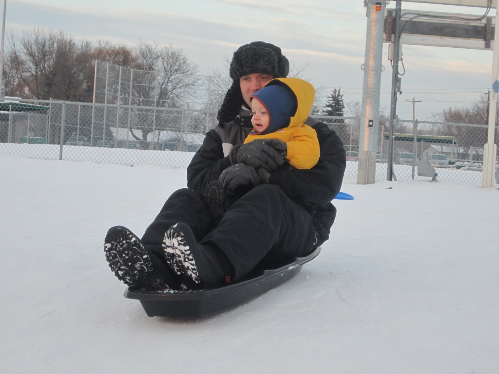 Miller Moments: sledding fun