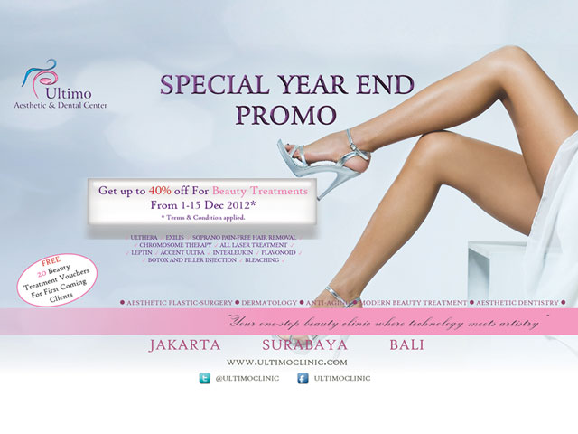Tampil mempesona dengan tubuh langsing dengan Ultimo Tampil mempesona dengan tubuh langsing dengan Ultimo