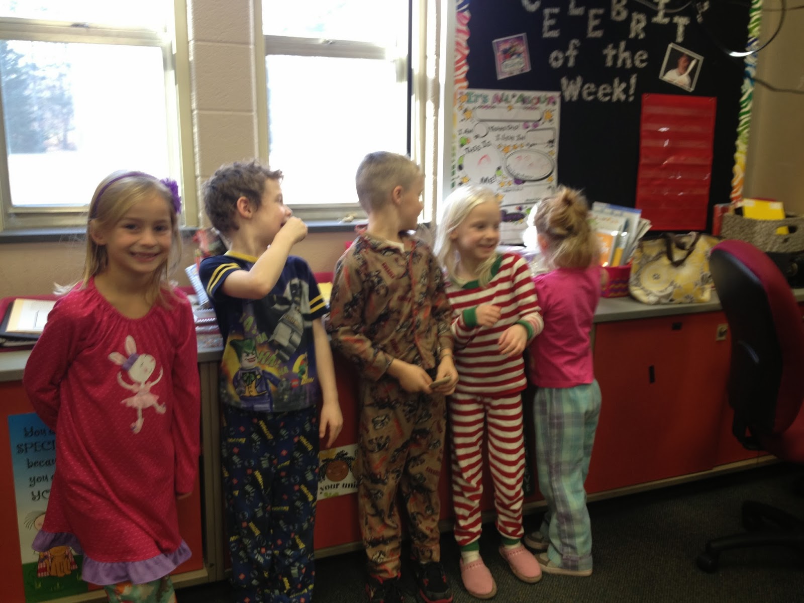 Fun in First Grade with Ms. Pietsch! Pajama Day!