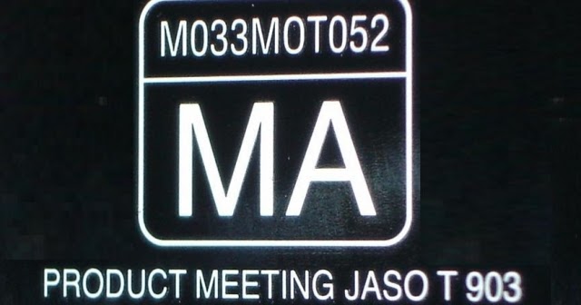 Random Things you might own: JASO MA and JASO MA2 what's the difference?