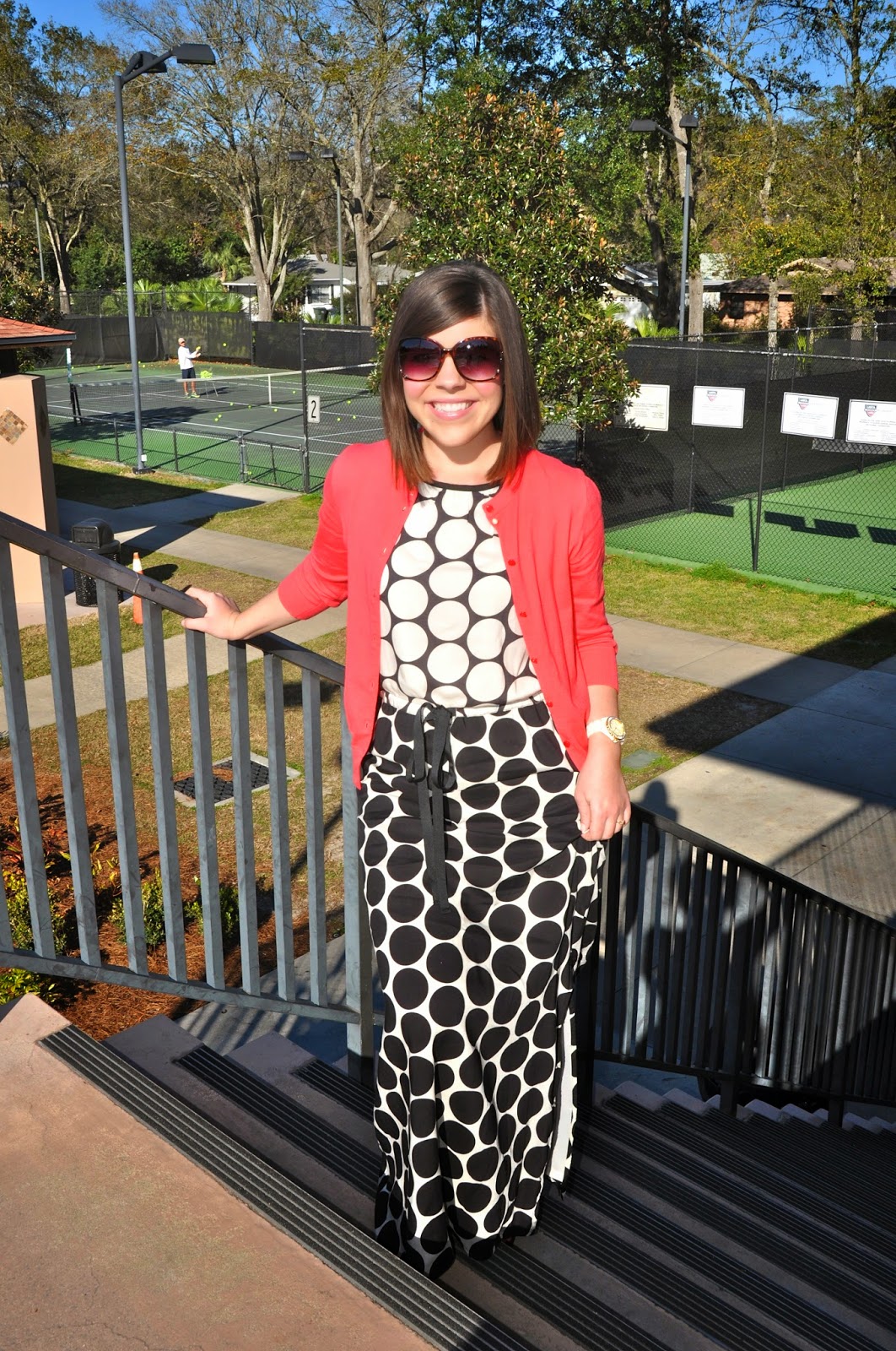 Polka Dot Maxi