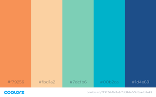 blue color palette