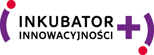Logo konkursu Inkubator Innowacyjności+ Logo konkursu Inkubator Innowacyjności+