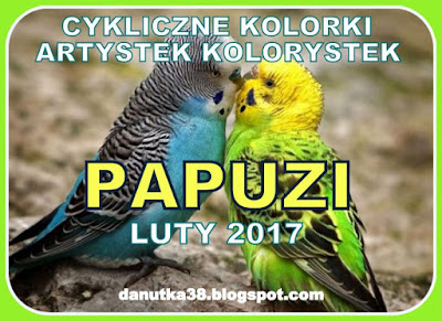 CYKLICZNE KOLORKI- LUTY 2017
