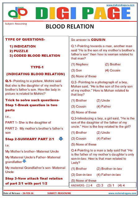 Digi Page - Reasoning - 26.02.2016 Digi Page - Reasoning - 26.02.2016