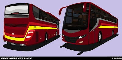 Design Bus Edelweis HD V-2.0 Red