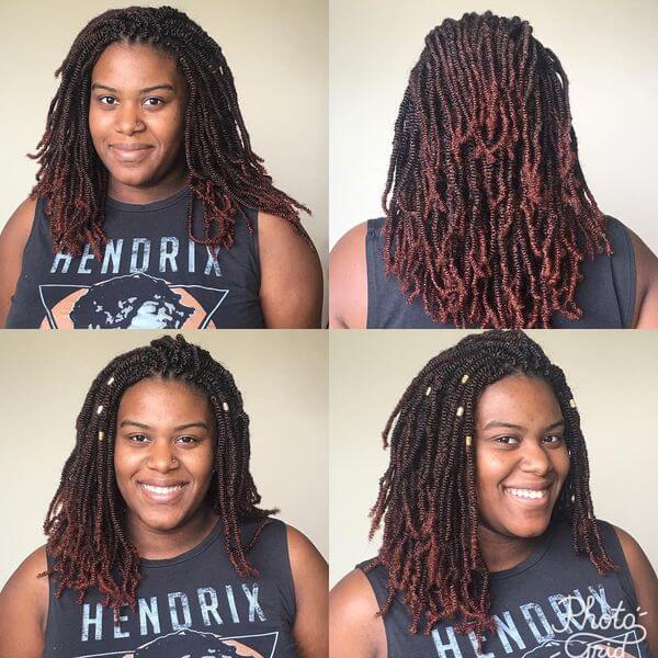 39 Nubian Twist Braids Hairstyles For African American Women