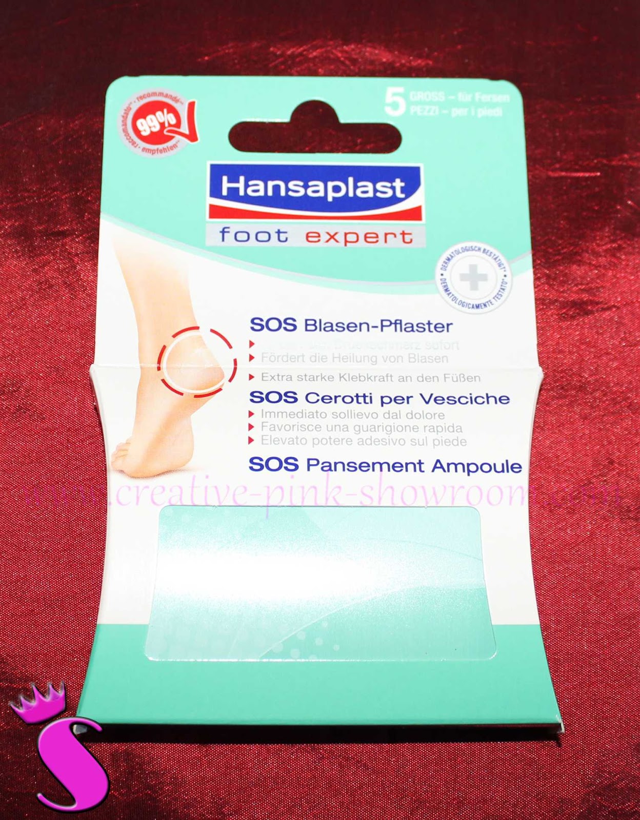 Showroom by CreativePink Erste Hilfe bei Blasen