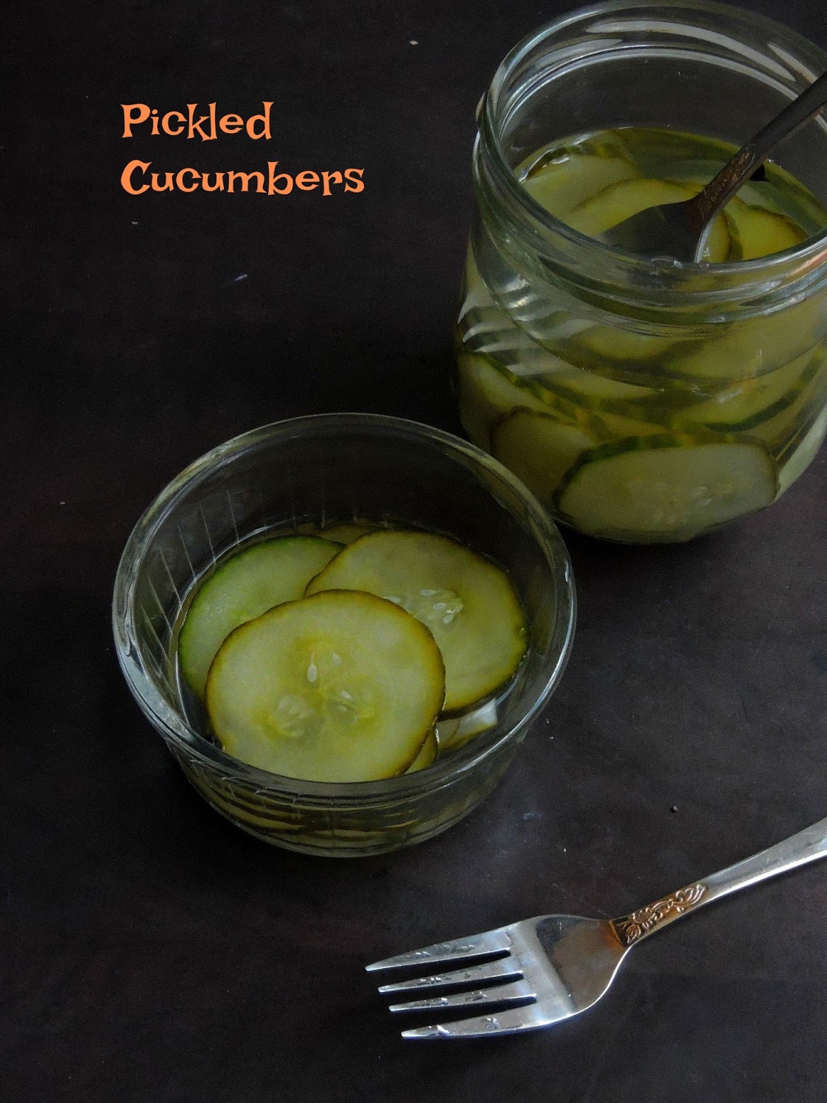 Priya's Versatile Recipes Pickled Cucumbers