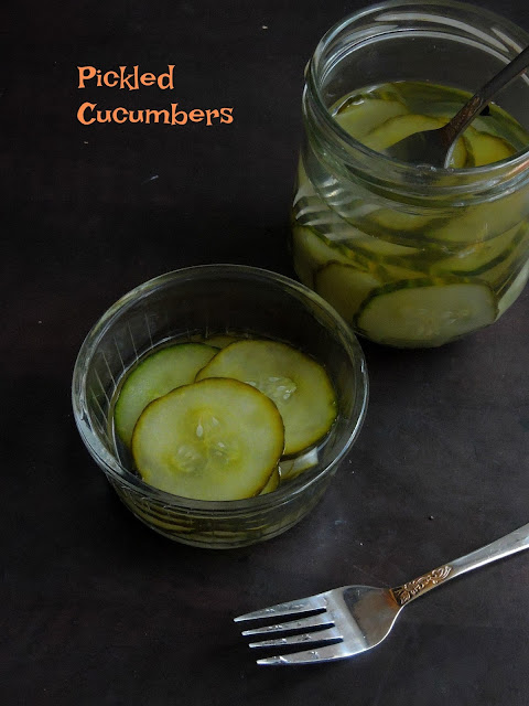 pickled cucumbers 