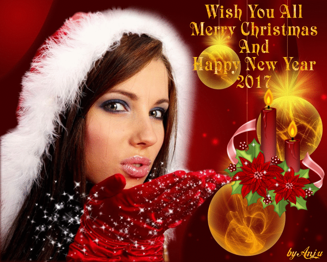 My ECARD Blog 5 GIF pics of " Merry Christmas & Happy New Year