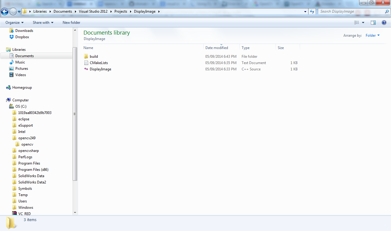 open cv setup open cv setup