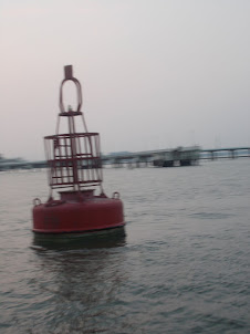 Floating  Buoy in Kochi Harbour.