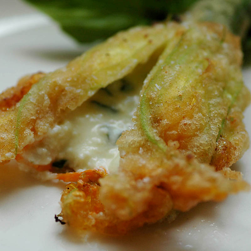 Savoring Time in the Kitchen Deep Fried Zucchini Blossoms
