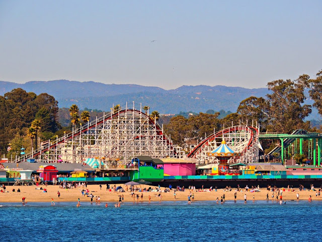 Santa Cruz Beach Boardwalk, na Califórnia