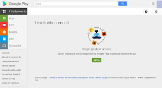 Abbonamenti Google Play Sito Google Play