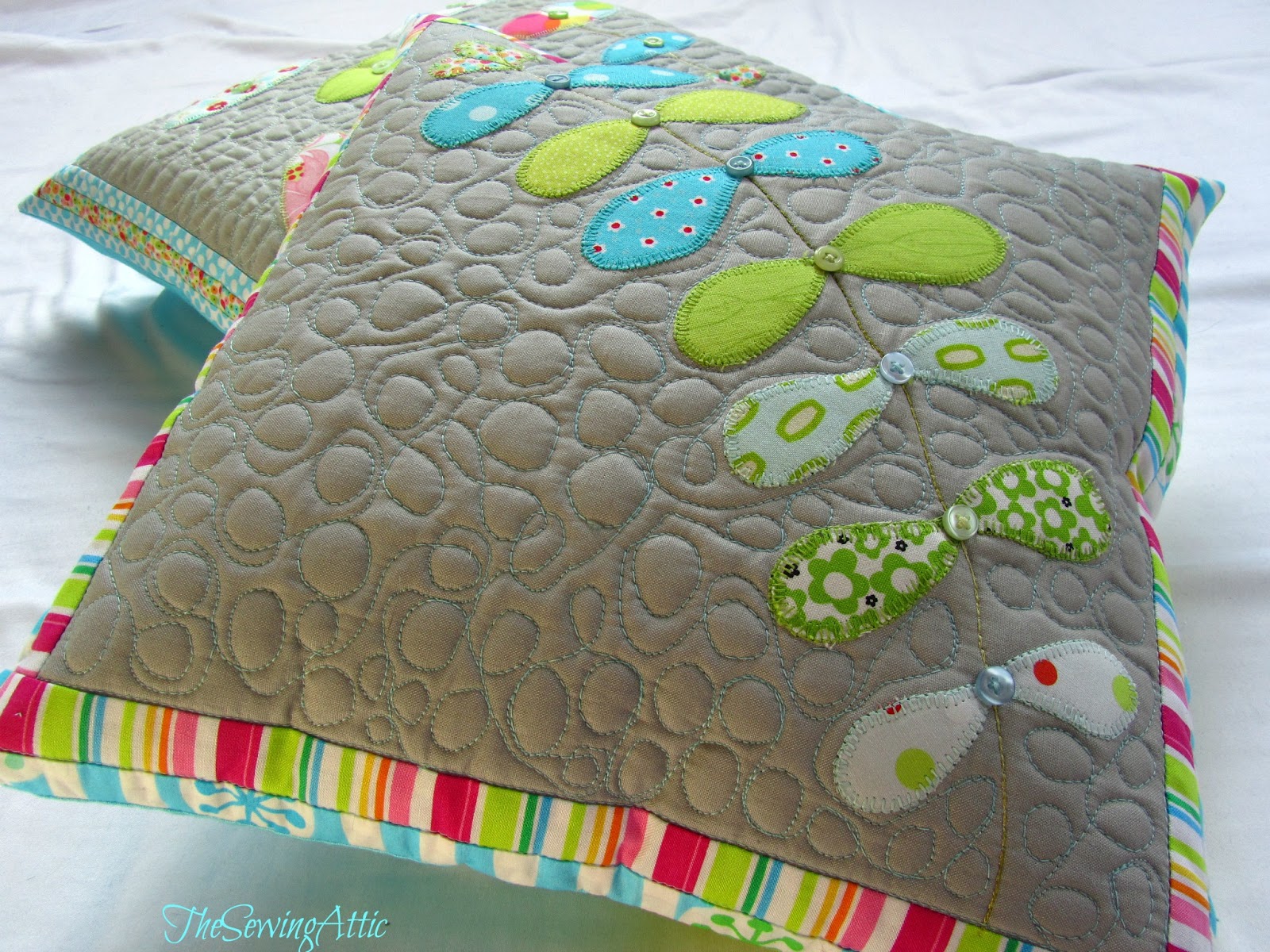 The Sewing Attic New cushion designs......