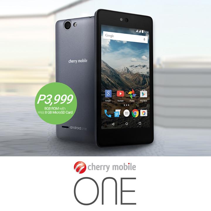 Cherry Mobile One Specs, Price and Availability