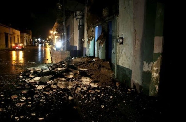 México golpeado por un terremoto de 8,2 grados México golpeado por un terremoto de 8,2 grados