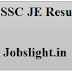 UPSSSC JE Result 2017 Download Junior Engineer Exam Merit List/Cut Off