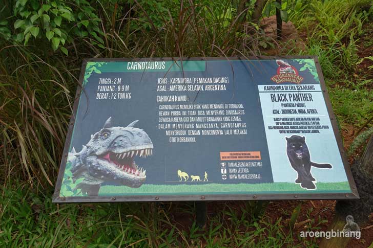 petualangan dinosaurus tmii
