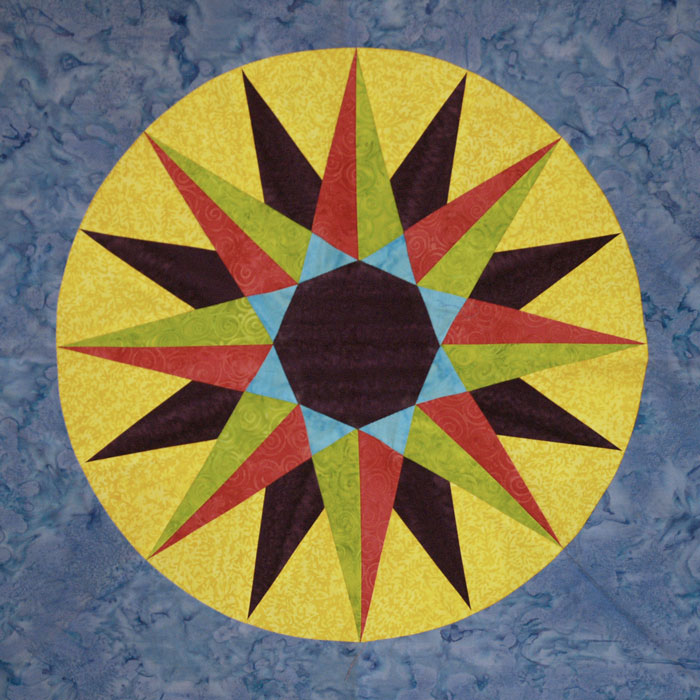 In Sue's World Foundation Piecing Mariner's Compass