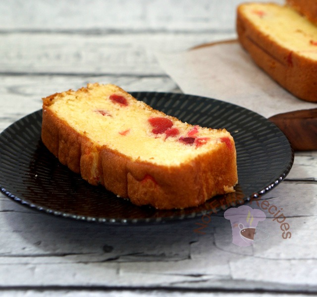 Cherry Loaf Cake 樱桃蛋糕