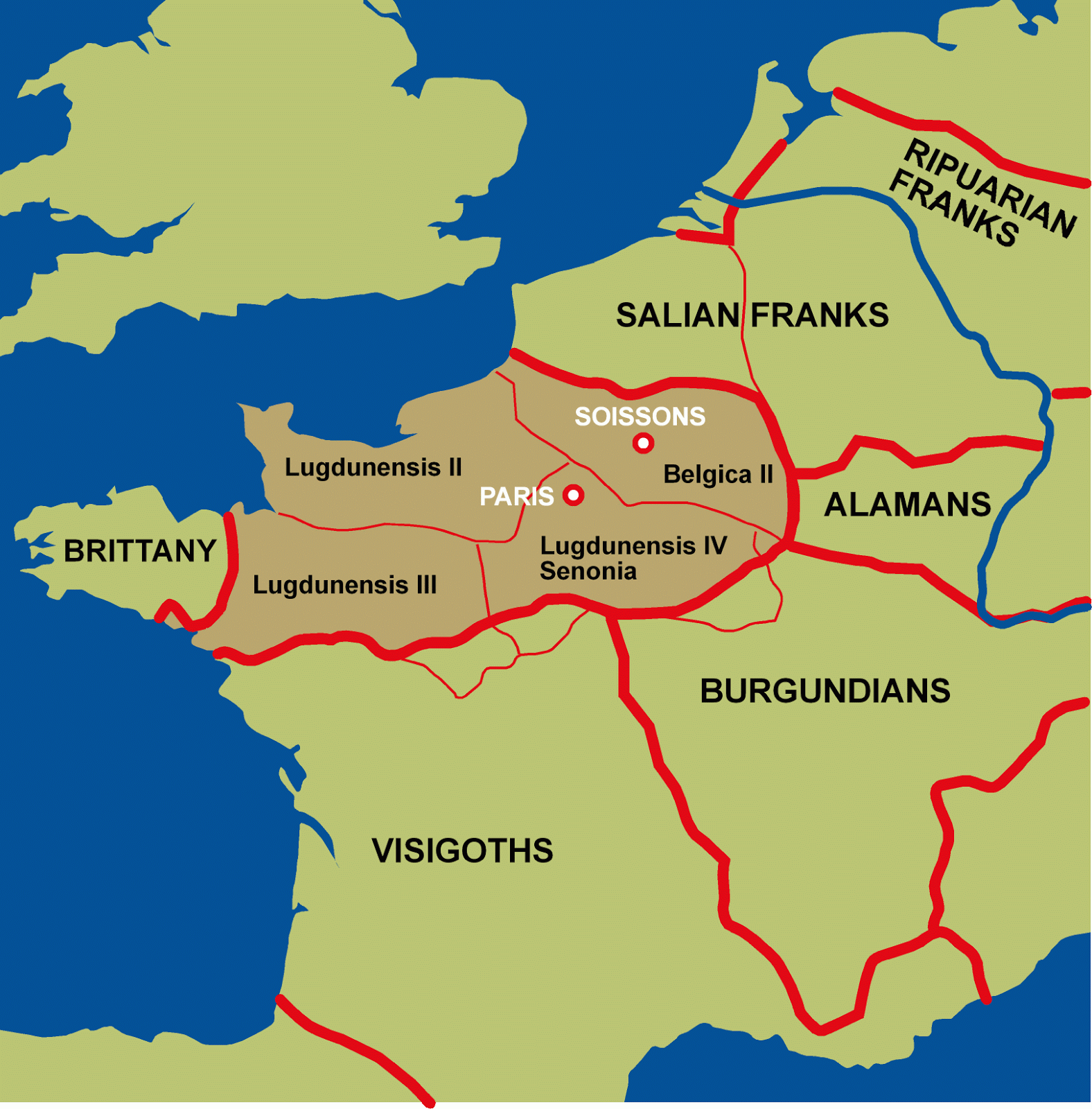 Map Gaul 