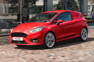 Ford Fiesta Van Sport (2018) Front Side Ford Fiesta Van Sport (2018) Front Side