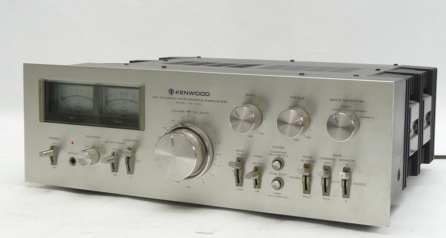 Kenwood KA9100 Integrated Amplifier AudioBaza