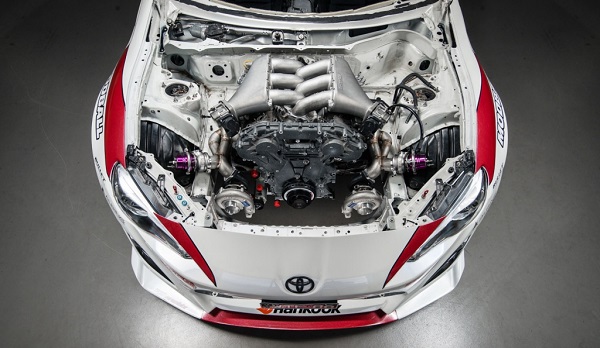 No te pierdas este Toyota GT86 con el motor V6 biturbo del Nissan GT-R ...