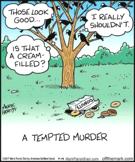 Dying for Chocolate: Cartoon of the Day: A Tempted Murder