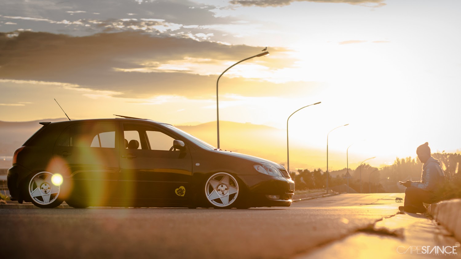 Cape Stance: Nithaam Fakier’s Bagged Toyota RunX