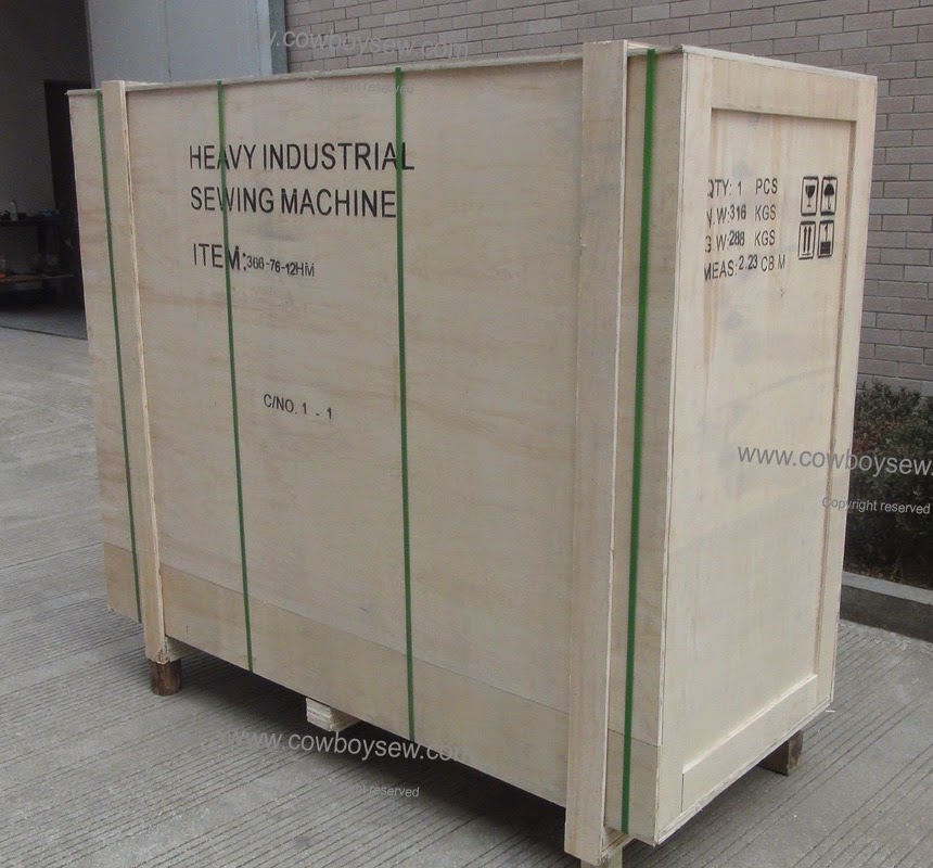 Heavy duty industrial sewing machines Adler 366 type long arm heavy