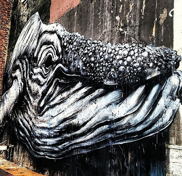 Street Art By ROA In Norway For Nuart. 2