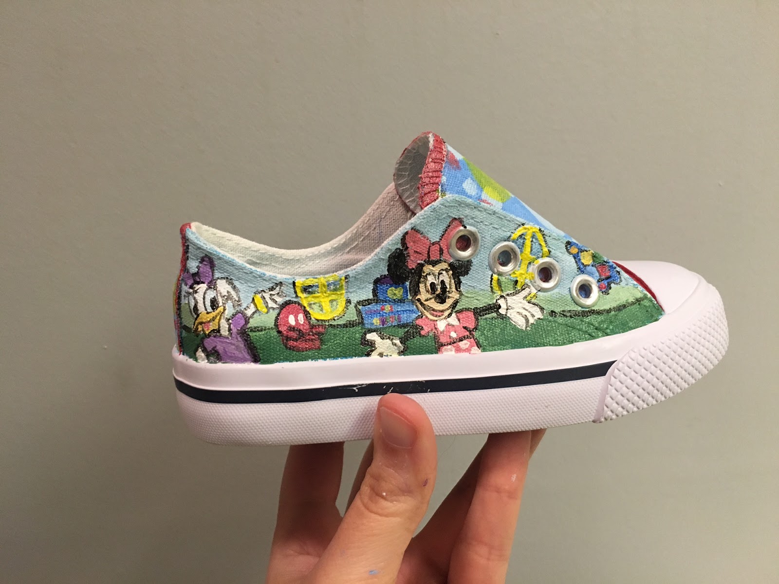 Mickey Mouse Clubhouse custom sneakers