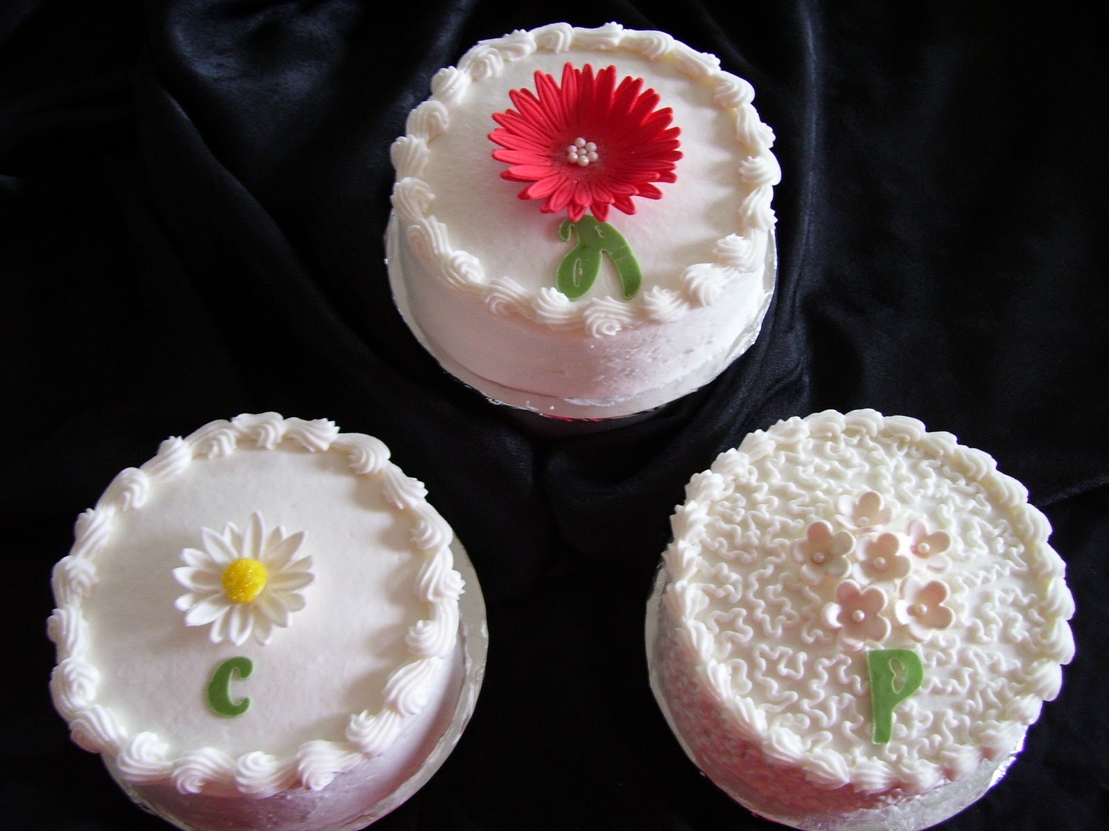 Sharon's Cake Creations Wedding Cake Taster Cakes