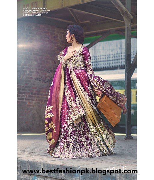 Zara Shahjahan Ragger Bridal Shoot Collection www.igvv.blogspot.com- 