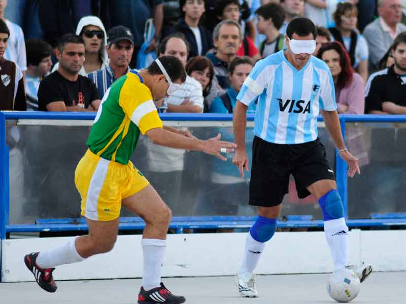 Rosamel Fierro: Futbol para no videntes