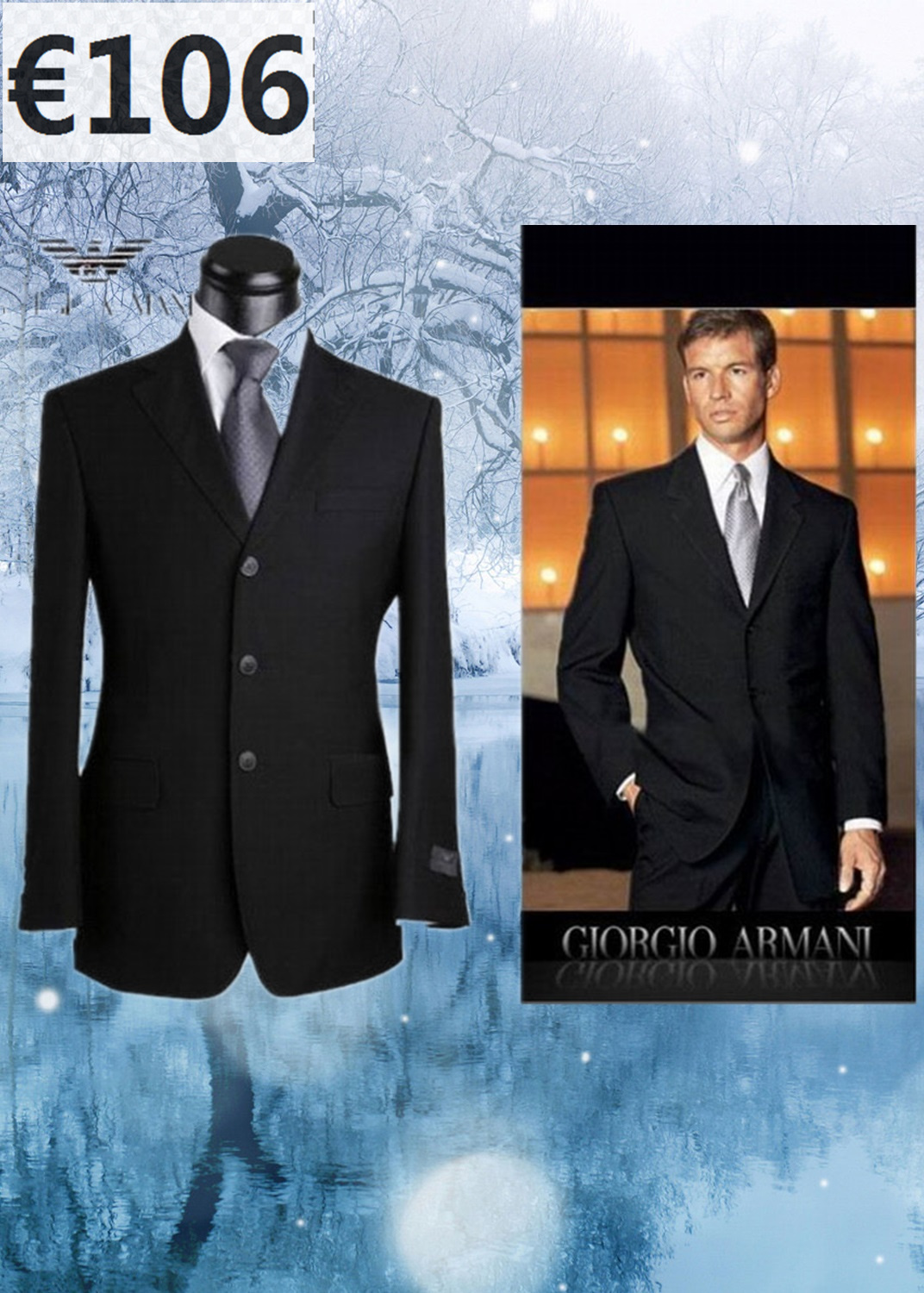 Abito uomo armani outlet Clearance