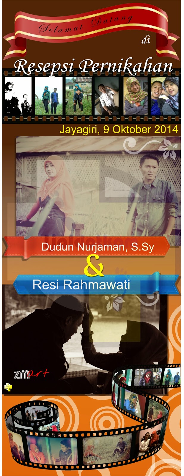 Download Template x Banner Pernikahan CorelDRAW epullijal